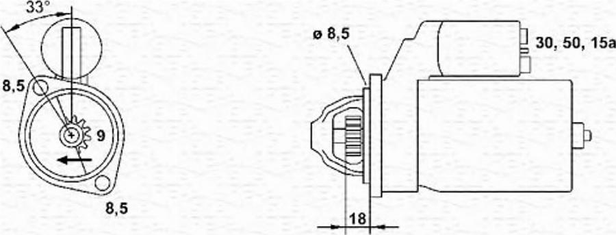 Magneti Marelli 943251048010 - Motorino d'avviamento www.autoricambit.com