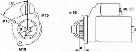 Magneti Marelli 943251107010 - Motorino d'avviamento www.autoricambit.com