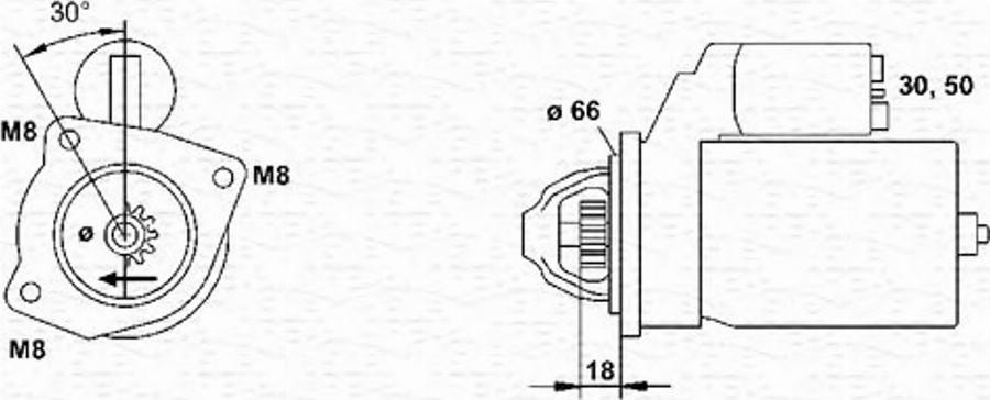 Magneti Marelli 943251110010 - Motorino d'avviamento www.autoricambit.com