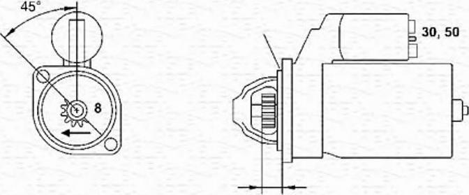 Magneti Marelli 943251896010 - Motorino d'avviamento www.autoricambit.com