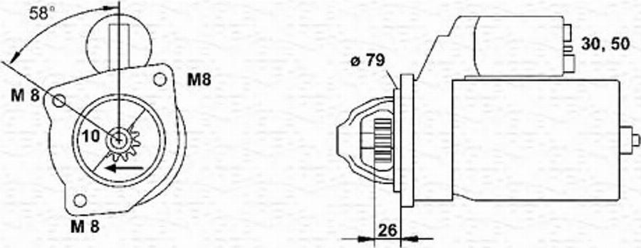 Magneti Marelli 943251856010 - Motorino d'avviamento www.autoricambit.com