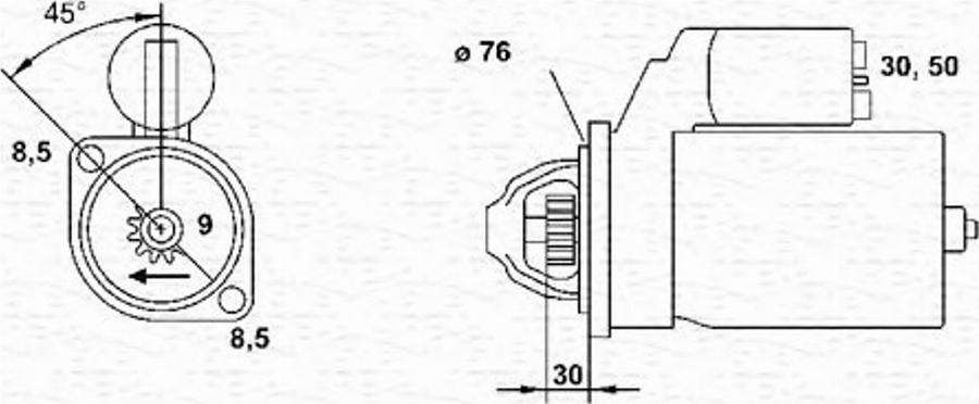 Magneti Marelli 943251269010 - Motorino d'avviamento www.autoricambit.com