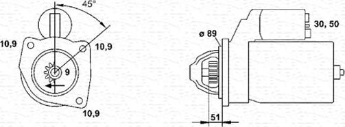 Magneti Marelli 943252232010 - Motorino d'avviamento www.autoricambit.com