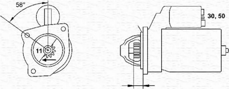 Magneti Marelli 943221434010 - Motorino d'avviamento www.autoricambit.com