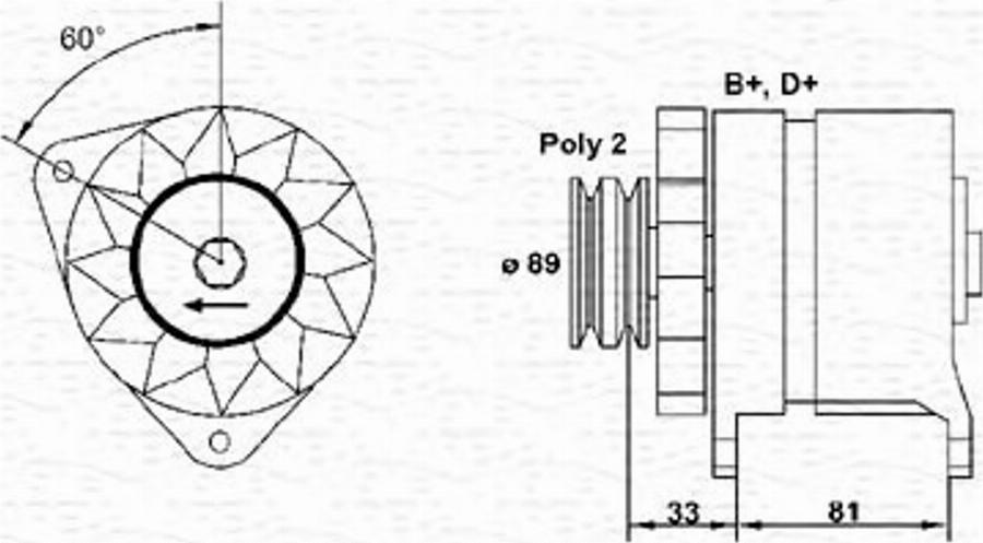 Magneti Marelli 054022642010 - Alternatore www.autoricambit.com