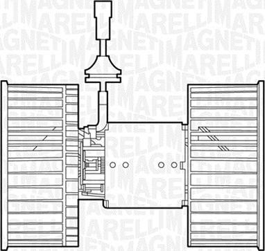 Magneti Marelli 069412534010 - Ventilatore abitacolo www.autoricambit.com