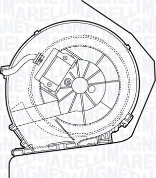 Magneti Marelli 069412699010 - Ventilatore abitacolo www.autoricambit.com