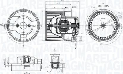 Magneti Marelli 069412311010 - Ventilatore abitacolo www.autoricambit.com