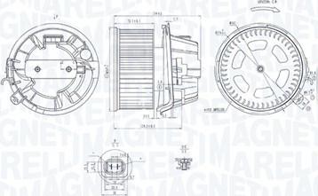 Magneti Marelli 069412240010 - Ventilatore abitacolo www.autoricambit.com