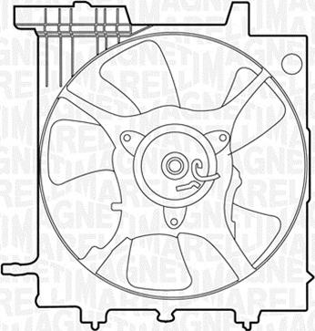 Magneti Marelli 069422440010 - Ventola, Raffreddamento motore www.autoricambit.com