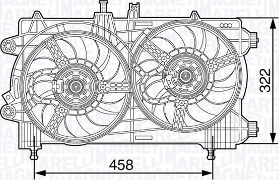 Magneti Marelli 069422481010 - Ventola, Raffreddamento motore www.autoricambit.com