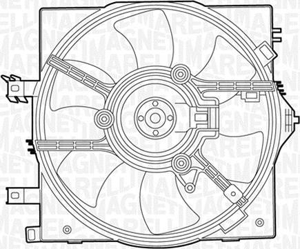 Magneti Marelli 069422420010 - Ventola, Raffreddamento motore www.autoricambit.com