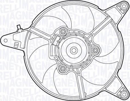 Magneti Marelli 069422471010 - Ventola, Raffreddamento motore www.autoricambit.com