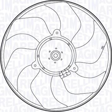 Magneti Marelli 069422562010 - Ventola, Raffreddamento motore www.autoricambit.com