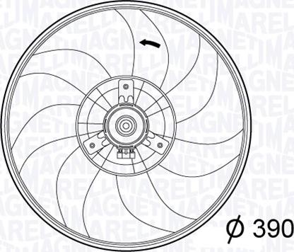 Magneti Marelli 069422567010 - Ventola, Raffreddamento motore www.autoricambit.com