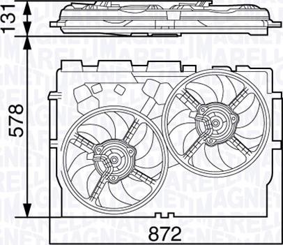 Magneti Marelli 069422583010 - Ventola, Raffreddamento motore www.autoricambit.com