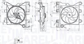 Magneti Marelli 069422852010 - Ventola, Raffreddamento motore www.autoricambit.com