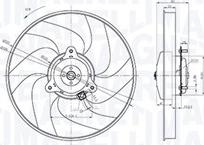 Magneti Marelli 069422866010 - Ventola, Raffreddamento motore www.autoricambit.com