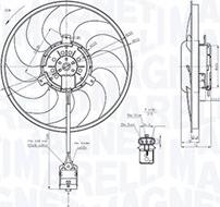 Magneti Marelli 069422860010 - Ventola, Raffreddamento motore www.autoricambit.com