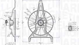 Magneti Marelli 069422867010 - Ventola, Raffreddamento motore www.autoricambit.com