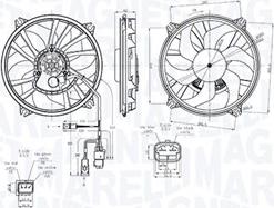 Magneti Marelli 069422870010 - Ventola, Raffreddamento motore www.autoricambit.com