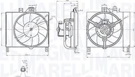 Magneti Marelli 069422873010 - Ventola, Raffreddamento motore www.autoricambit.com