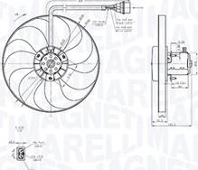 Magneti Marelli 069422877010 - Ventola, Raffreddamento motore www.autoricambit.com