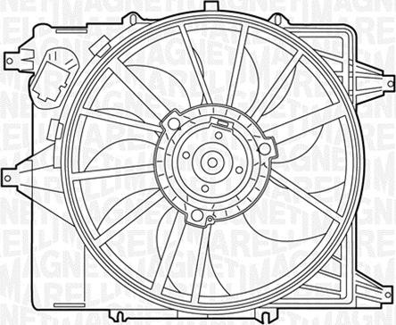 Magneti Marelli 069422345010 - Ventola, Raffreddamento motore www.autoricambit.com