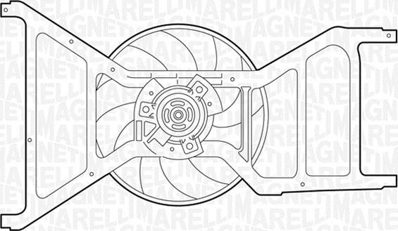 Magneti Marelli 069422353010 - Ventola, Raffreddamento motore www.autoricambit.com