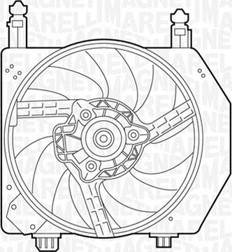 Magneti Marelli 069422305010 - Ventola, Raffreddamento motore www.autoricambit.com