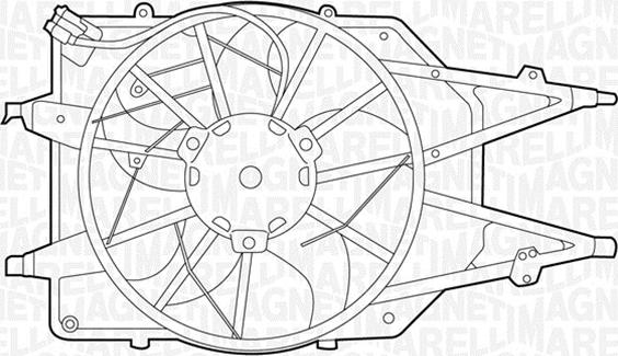 Magneti Marelli 069422311010 - Ventola, Raffreddamento motore www.autoricambit.com