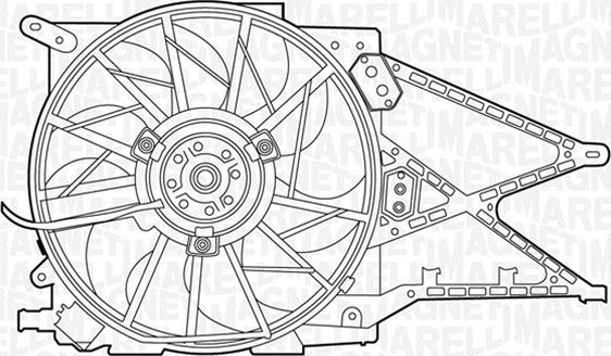 Magneti Marelli 069422330010 - Ventola, Raffreddamento motore www.autoricambit.com