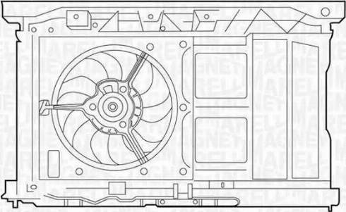 Magneti Marelli 069422290010 - Ventola, Raffreddamento motore www.autoricambit.com