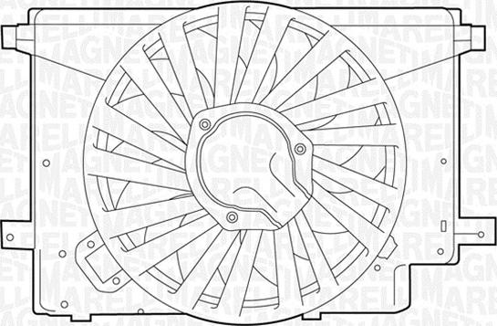 Magneti Marelli 069422242010 - Ventola, Raffreddamento motore www.autoricambit.com