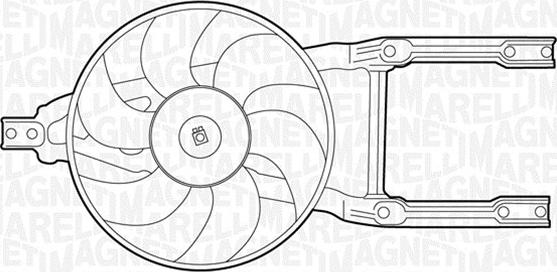 Magneti Marelli 069422204010 - Ventola, Raffreddamento motore www.autoricambit.com