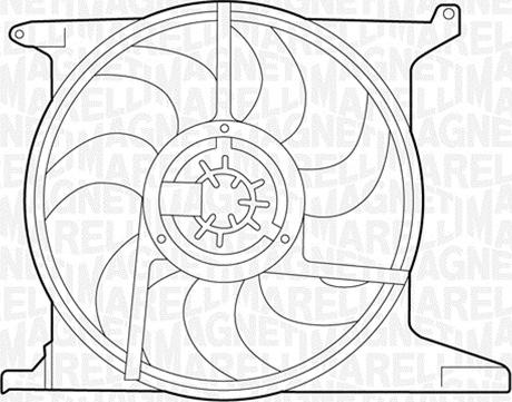 Magneti Marelli 069422214010 - Ventola, Raffreddamento motore www.autoricambit.com