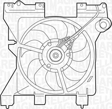 Magneti Marelli 069422287010 - Ventola, Raffreddamento motore www.autoricambit.com