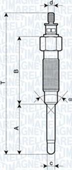 Magneti Marelli 060900550606 - Candeletta www.autoricambit.com