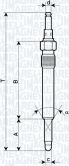 Magneti Marelli 062900003304 - Candeletta www.autoricambit.com