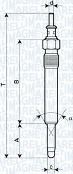 Magneti Marelli 062900004304 - Candeletta www.autoricambit.com