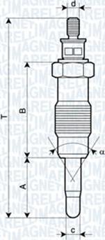 Magneti Marelli 060900700606 - Candeletta www.autoricambit.com