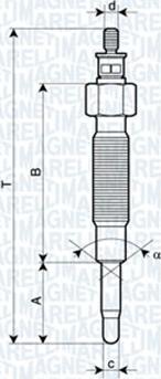 Magneti Marelli 060900770606 - Candeletta www.autoricambit.com