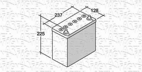 Magneti Marelli 068045030050 - Batteria avviamento www.autoricambit.com