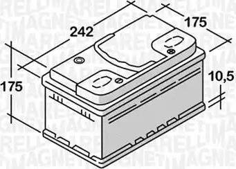 Magneti Marelli 068060060030 - Batteria avviamento www.autoricambit.com