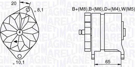 Magneti Marelli 063534681400 - Alternatore www.autoricambit.com