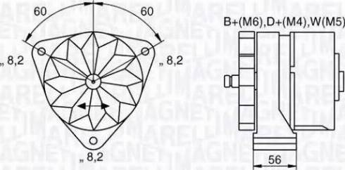 Magneti Marelli 063534897070 - Alternatore www.autoricambit.com