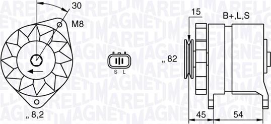 Magneti Marelli 063532605010 - Alternatore www.autoricambit.com