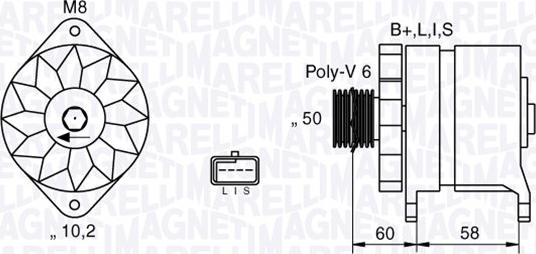 Magneti Marelli 063532637010 - Alternatore www.autoricambit.com