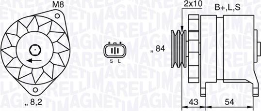 Magneti Marelli 063532625010 - Alternatore www.autoricambit.com