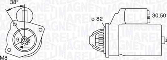 Magneti Marelli 063114014010 - Motorino d'avviamento www.autoricambit.com